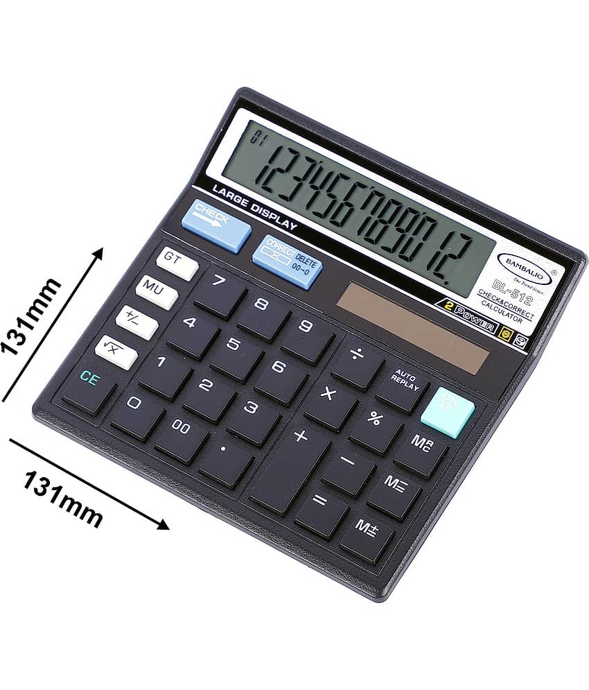 Bambalio Calculator BL-512B Black