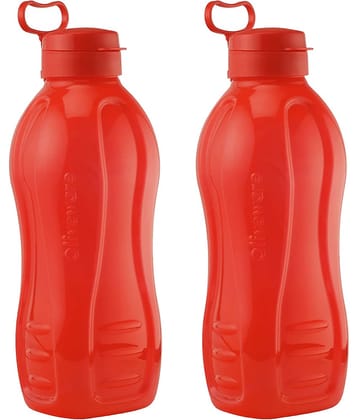 Oliveware Red Water Bottle 2000 mL ( Set of 2 )