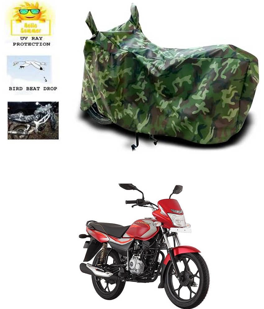 RONISH Bike Body Cover for Bajaj Platina 125 ( Pack of 1 ) , Multicolour