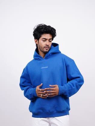 Everyday Hoodie - Electric Blue-Small