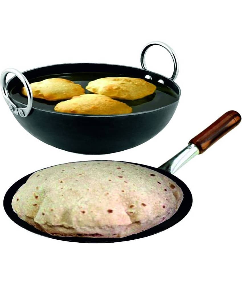 Veer - Iron Deep Kadhai 2 mm ( 1.75 ) L