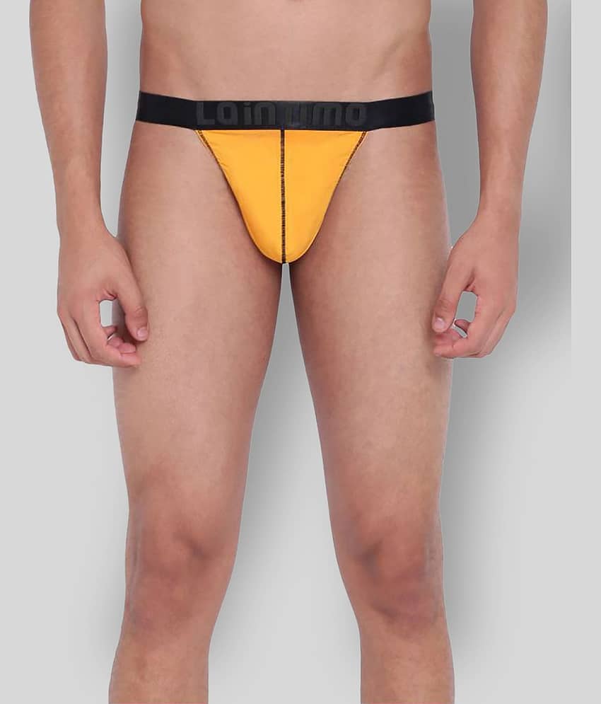 La Intimo Pack of 1 Modal Briefs For Men's ( Yellow )
