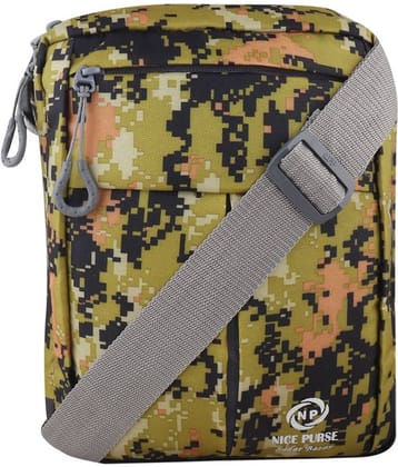 Nice Purse Multicolor Printed Messenger Bag