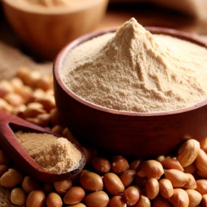 Peanut Flour 200gm ( Gluten free |  Non GMO | Protein Rich | All Natural)