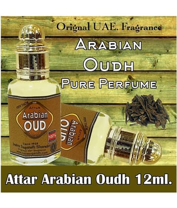 INDRA SUGANDH BHANDAR Attar Arabian Oudh Saudi 12ml Rollon Pack