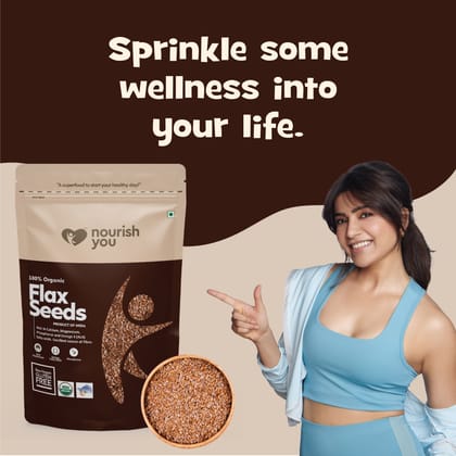 nourish you Raw Flax Seeds nourish you Raw Flax Seeds