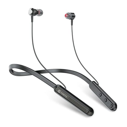 Toreto Alpha Neo Wireless Earphone Bluetooth Neckband with ENC Mic, Anti Lost