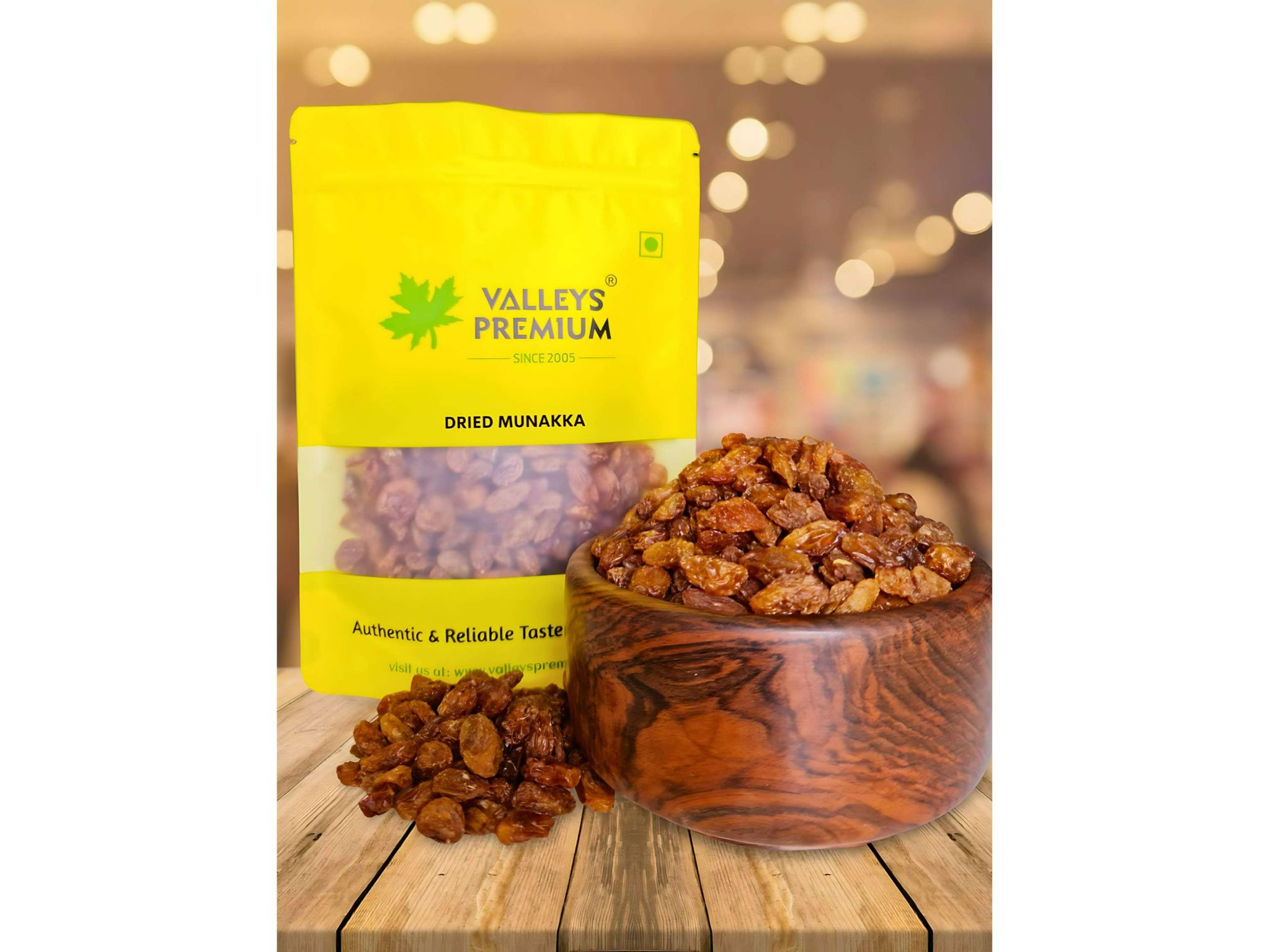 Valleys Premium Afghan Dried Munakka - 400 Gram