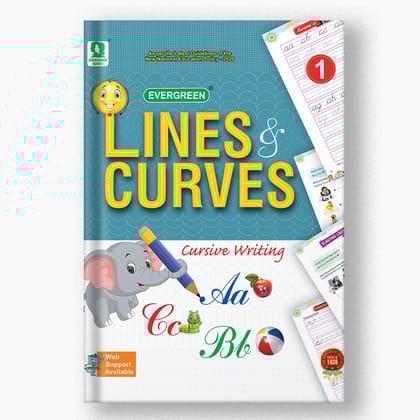 LINES AND CURVES CURSIVE WRITING - 1-Grade 01 / English