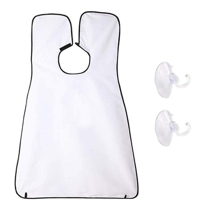 DHRUVINSRI Beard Apron Hair Clippings Catcher Grooming Bib DHRUVINSRI Beard Apron Hair Clippings Catcher Grooming Bib