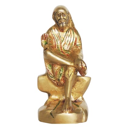 Brass Showpiece Sai Baba Statue (BSMAS1351 D)