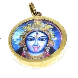 Ashtadhatu Kali Mata Vashikaran Yantra Locket With Mantra Gold Plated For Impress  Attract Any Person You Want