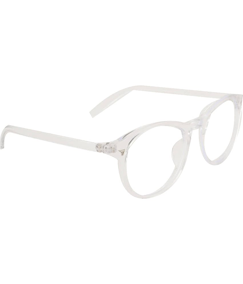 Bayberry White Oval Sunglasses ( Pack of 1 )