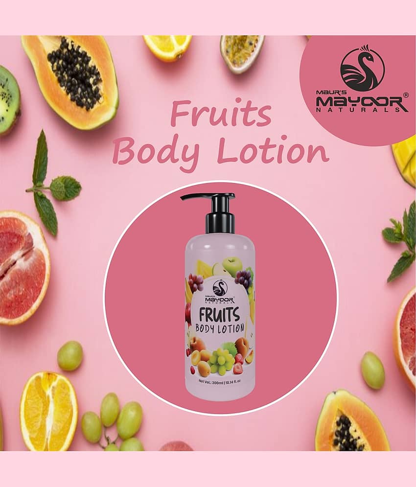 MAUR'SMAYUR NATURALS Moisturizing Lotion For All Skin Type 300 ml ( Pack of 1 )