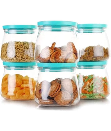 Analog Kitchenware Dal, Pasta, Grocery Plastic Food Container Set of 6 800 mL