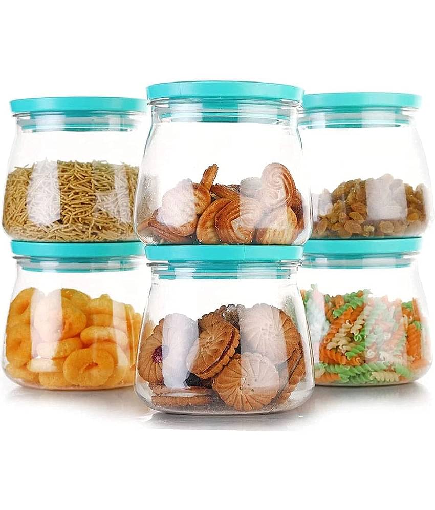 Analog Kitchenware Dal, Pasta, Grocery Plastic Food Container Set of 6 800 mL