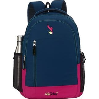 Life Today Large 35 L Laptop Backpack Bags For Men & Women | School Backpack | Lightweight College Back Pack (Black)