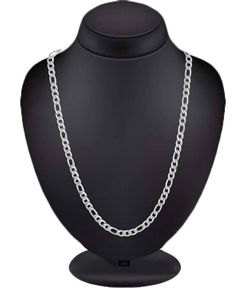 Manliya Silver Plated Chain ( Set of 1 )