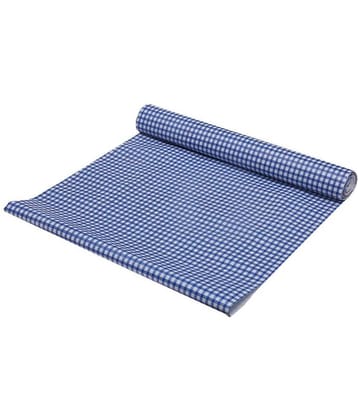 Single PVC Blue Kitchen Shelf Cover Cover