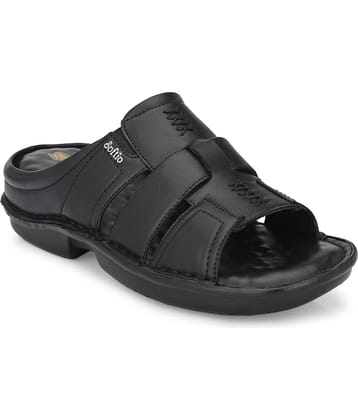 softio - Black Men's Sandals