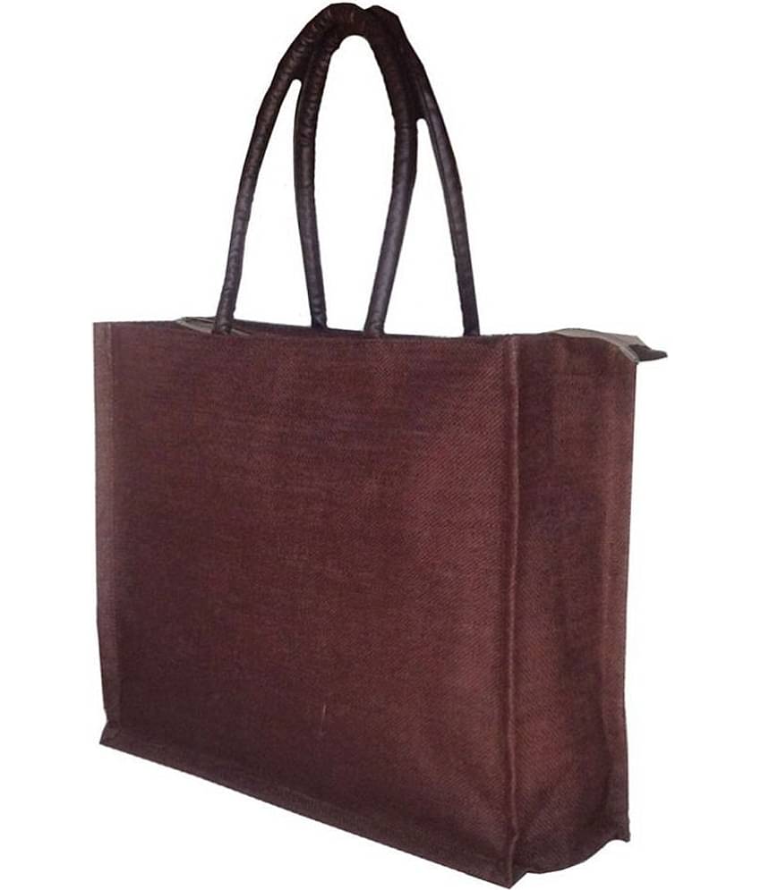 Foonty - Brown Jute Lunch Bag