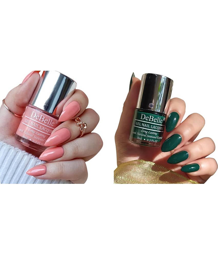 DeBelle Multi Glossy Nail Polish 16 ( Pack of 2 )