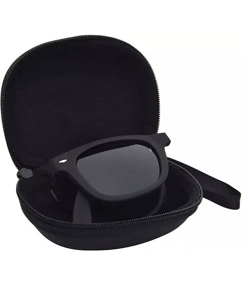 Dyana Core Black Square Sunglasses ( Pack of 1 )