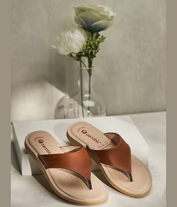 Aeroblu Footwear AE0693 Green Women's Open Toe Flats