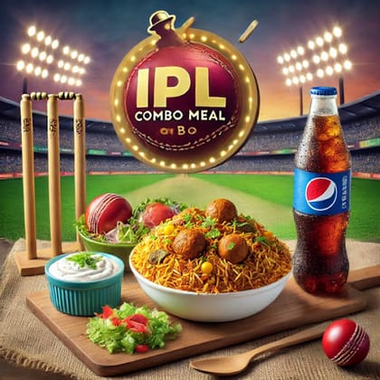 Hyderabadi Veg Biryani Combo