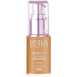 Lotus Make-Up Ecostay Nourishing Spf20 Foundation (L4-Hazelnut Star, 30 Ml)