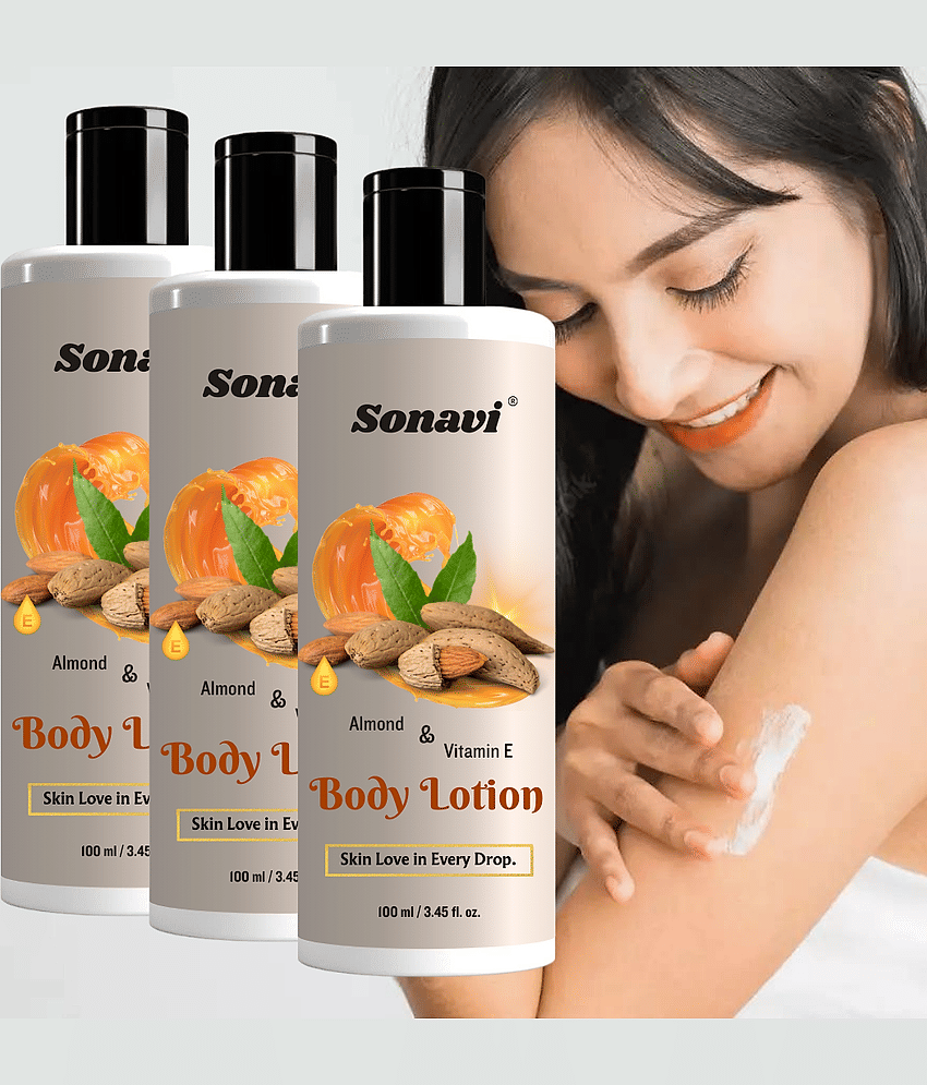 Sonavi Moisturizing Lotion For All Skin Type 300 ml ( Pack of 3 )
