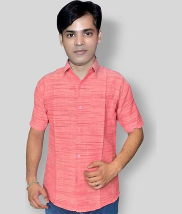 DESHBANDHU DBK - Pink Cotton Regular Fit Men's Formal Shirt (Pack of 1)