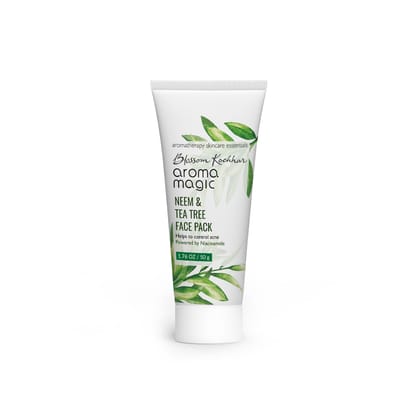 Neem & Tea Tree Face Pack - Niacinamide-50 ML / Face Pack