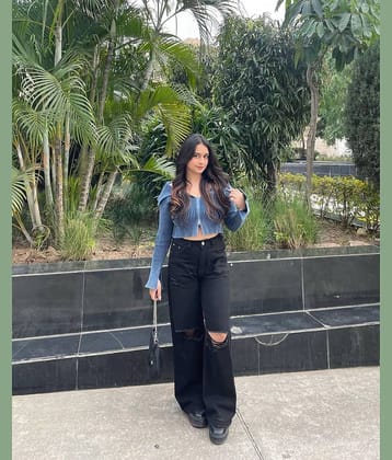 9x denims - Black Denim Regular Fit Women's Jeans ( Pack of 1 )