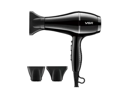 VGR V-414 Professional Hair Dryer (2200 W, Black)