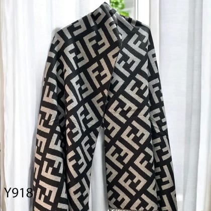 FD Luxury Premium Stoles Y918-Black