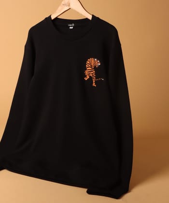 Embroidery Sweatshirt#1-XS