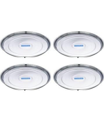 Neelam 6 Pcs Stainless Steel Steel Full Plate