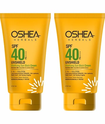 OSHEA Herbals Sunscreen Cream For All Skin Type ( Pack of 2 )