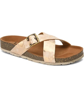 El Paso Beige Women's Flats