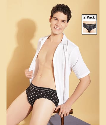 Force NXT Pack of 2 Cotton Briefs For Men's ( Multicolor )
