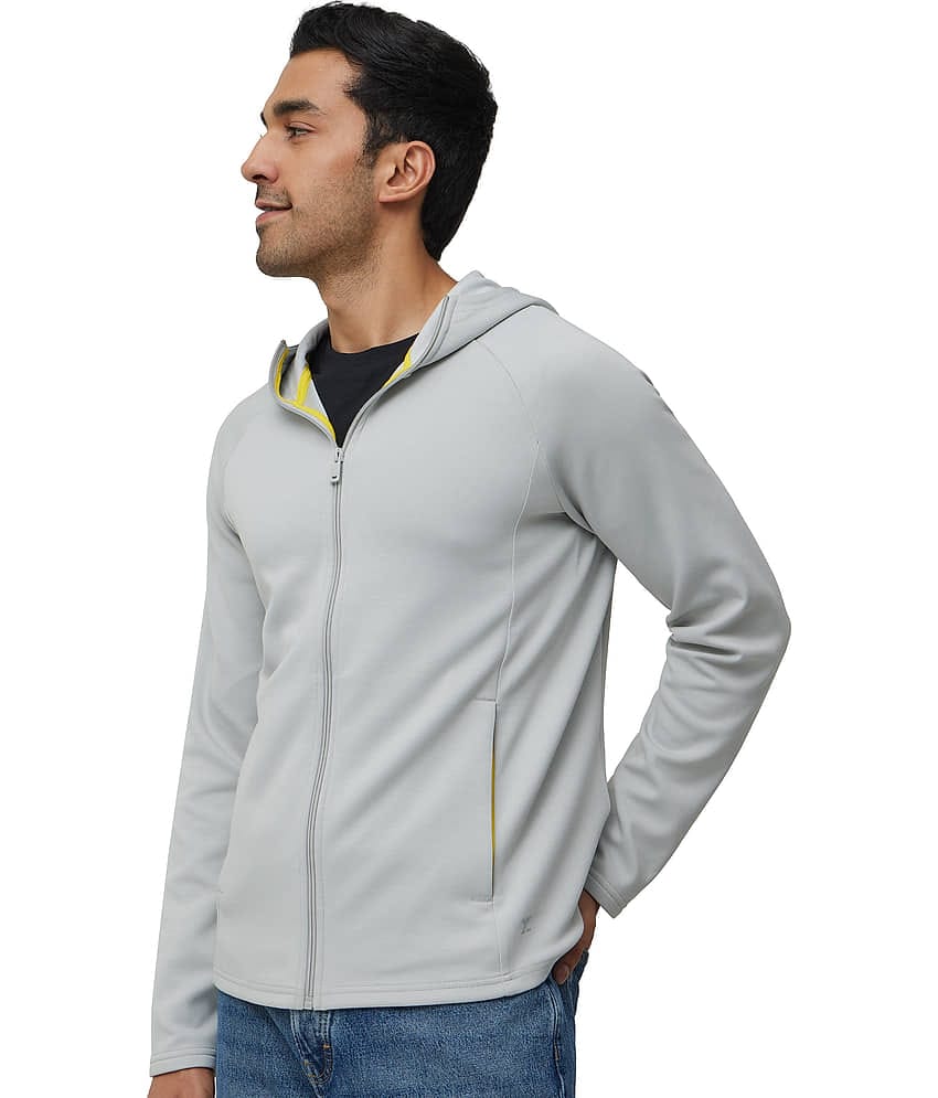 XYXX Cotton Blend Men's Casual Jacket - Grey ( Pack of 1 )