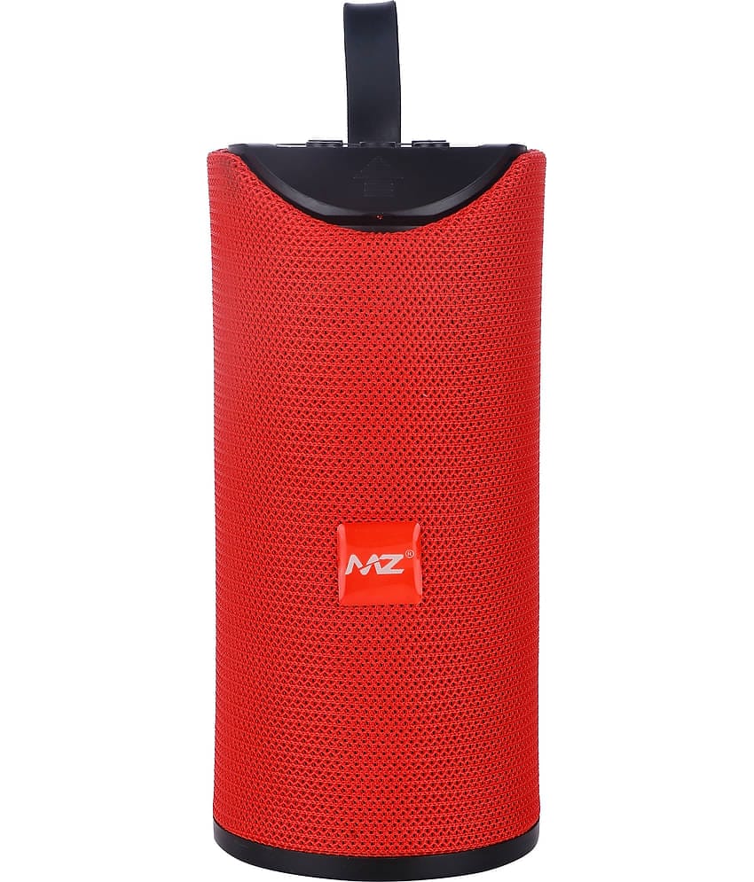 MZ M211 10 W Bluetooth Speaker Bluetooth V 5.0 with SD card Slot Playback Time 6 hrs Red