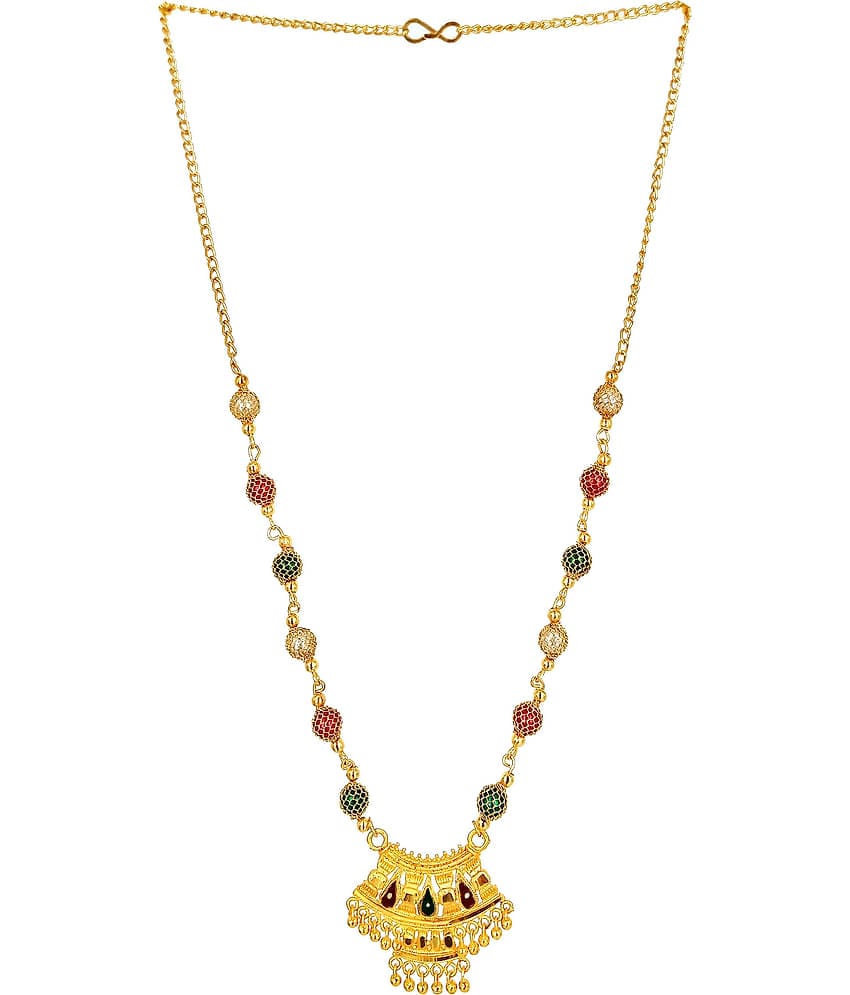 Shankhraj Mall Gold Plated Letest & Designer Mangalsutra For Women-100282