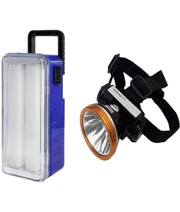 Stylopunk - 7W Rechargeable Flashlight Torch (Pack of 2)