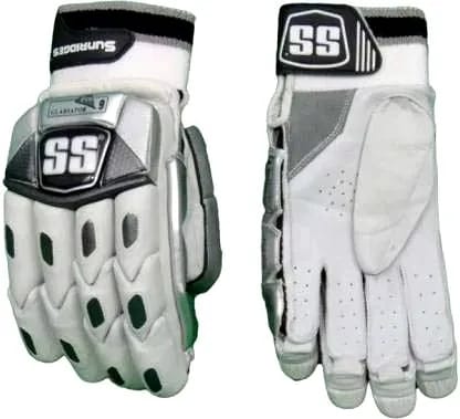 SS Gladiator Cricket Batting Gloves: Polyurethane and Leather (Size - MENS) by Total Sporting And Fitness Solutions Pvt Ltd