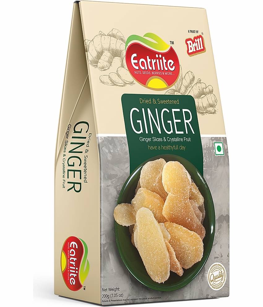 EatRiite Dried Ginger Chunks 200g