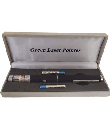 914 YESKART-500mW Green Laser Pointer Party Pen Disco Light 5 Mile powered by 2 x AAA Cell