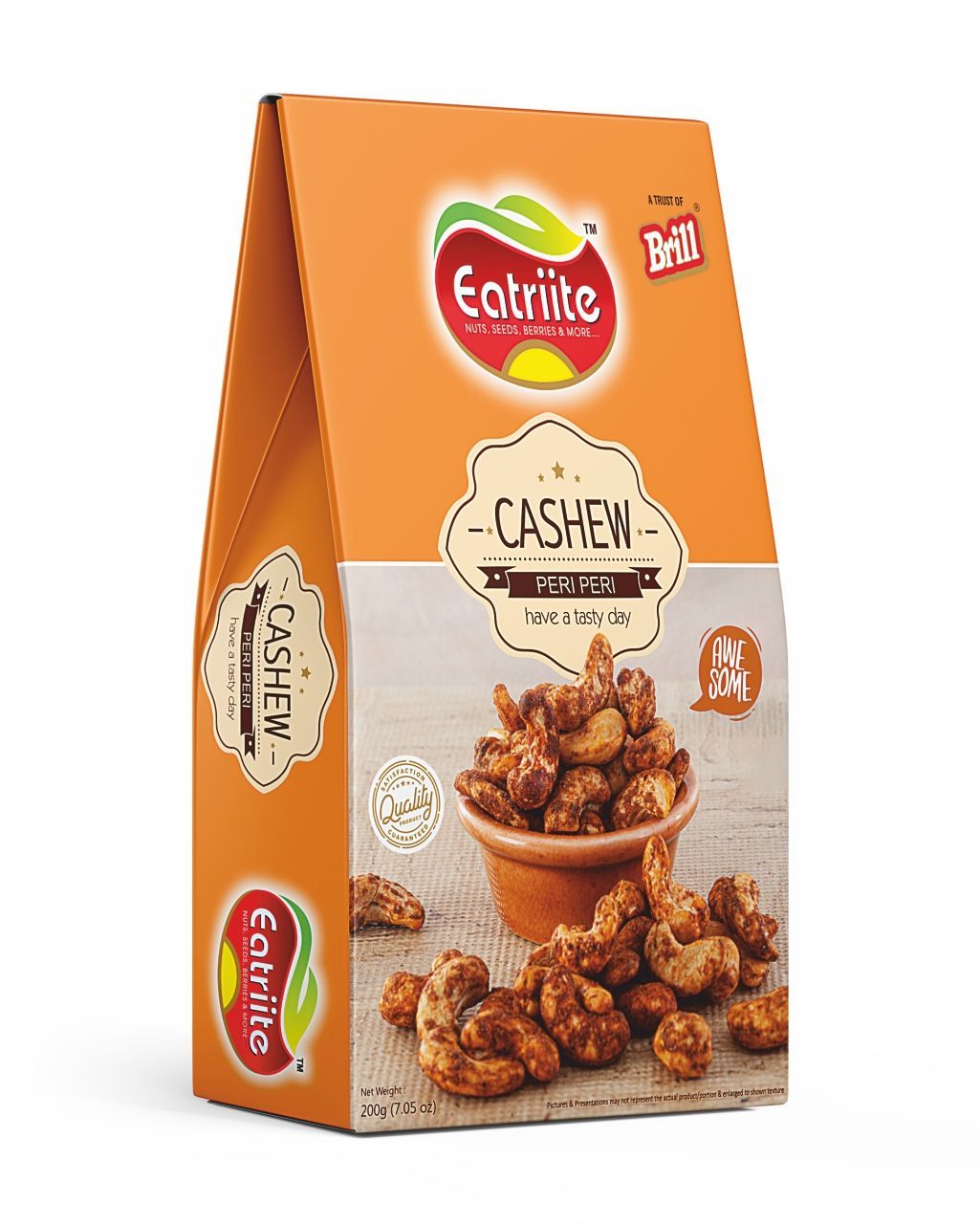 Eatriite Roasted Peri Peri Cashews, 200 gm