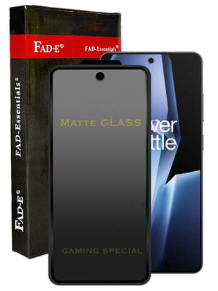 FAD-E Matte Tempered Glass for OnePlus 13R 5G (Matte Transparent)